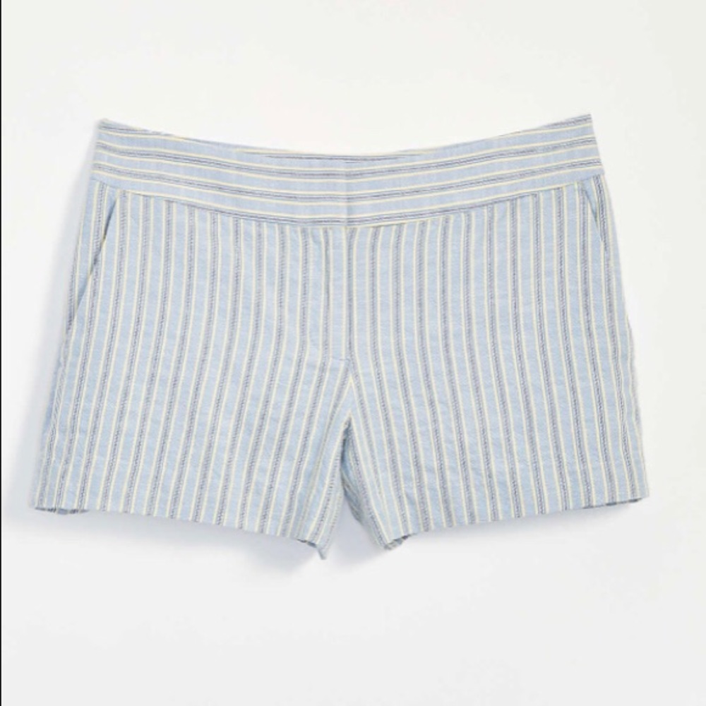 NWT LOFT Striped Rivera Shorts With‎ 4 Inch Inseam